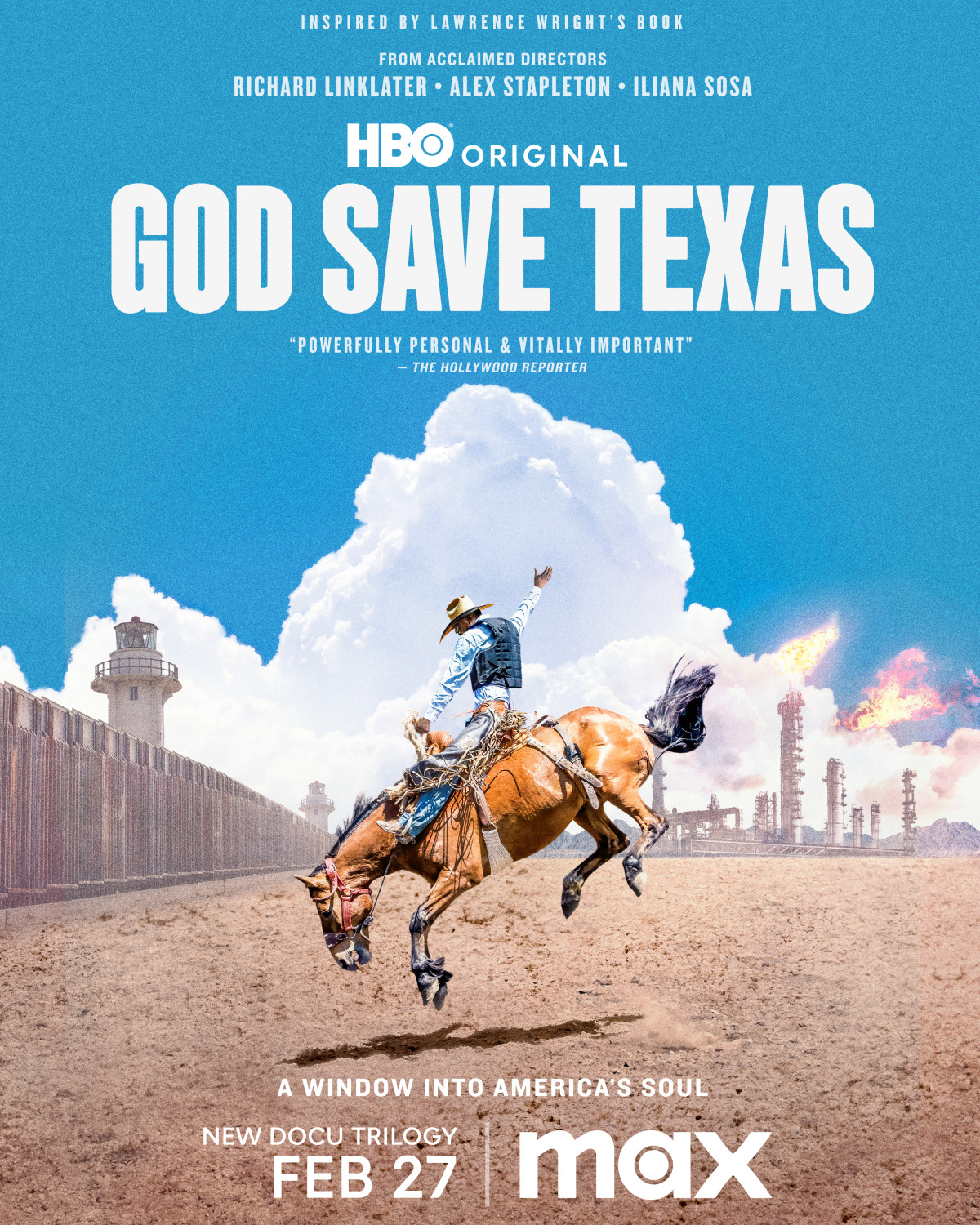 Poster for God Save Texas HBO Docuseries
